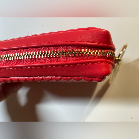Valentino Hot Pink Lipstick Tote / Change Purse NWOT - Picture 7 of 9